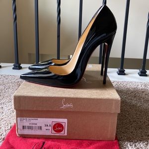 Black Christian Louboutin So Kate Heels